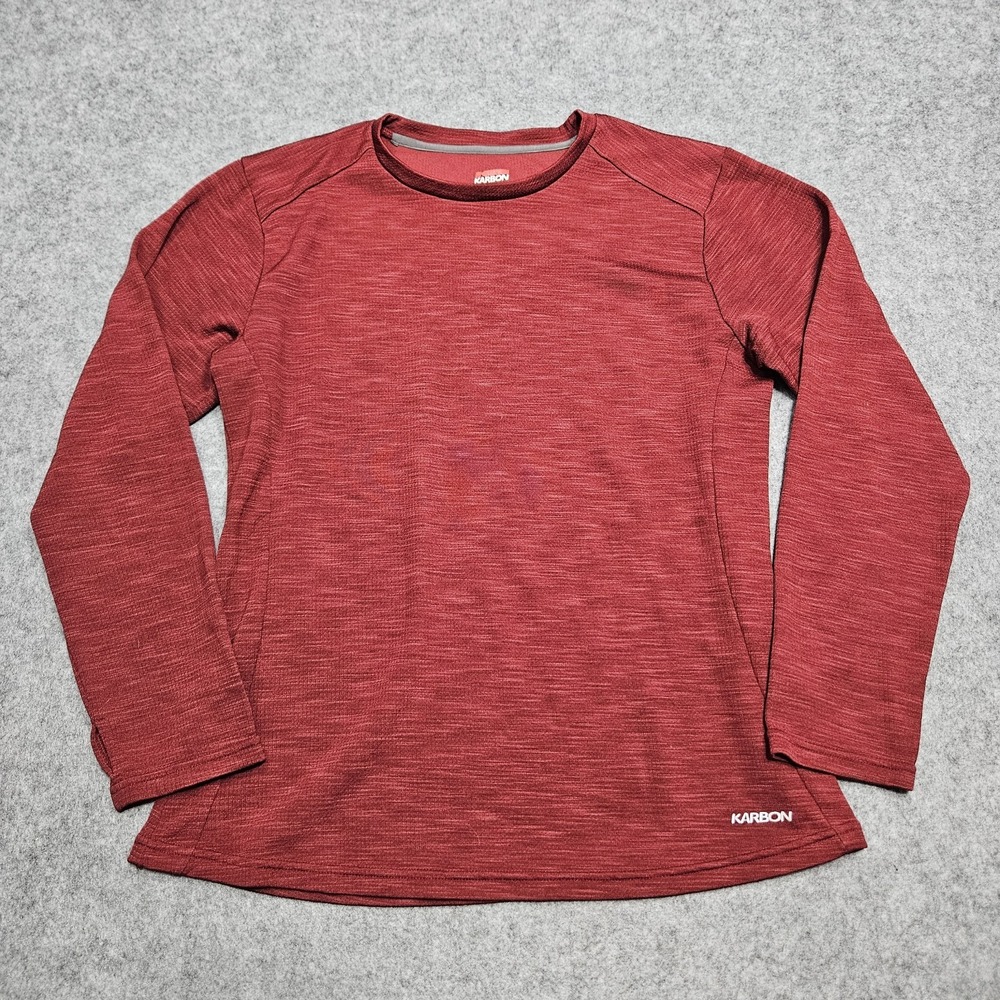 Karbon Ladies' Long Sleeve‎ Thermolite Active Top Red Large